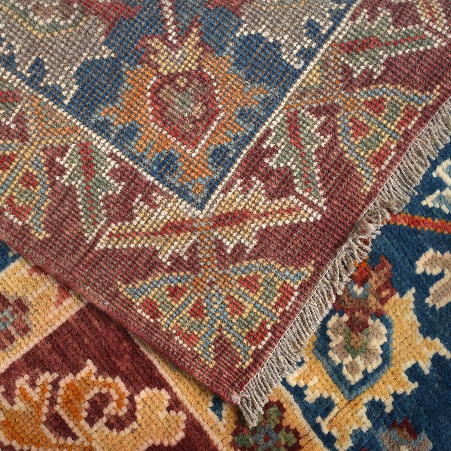 Red Bakhtiar Persian Hand-Knotted Rug (BR-682)