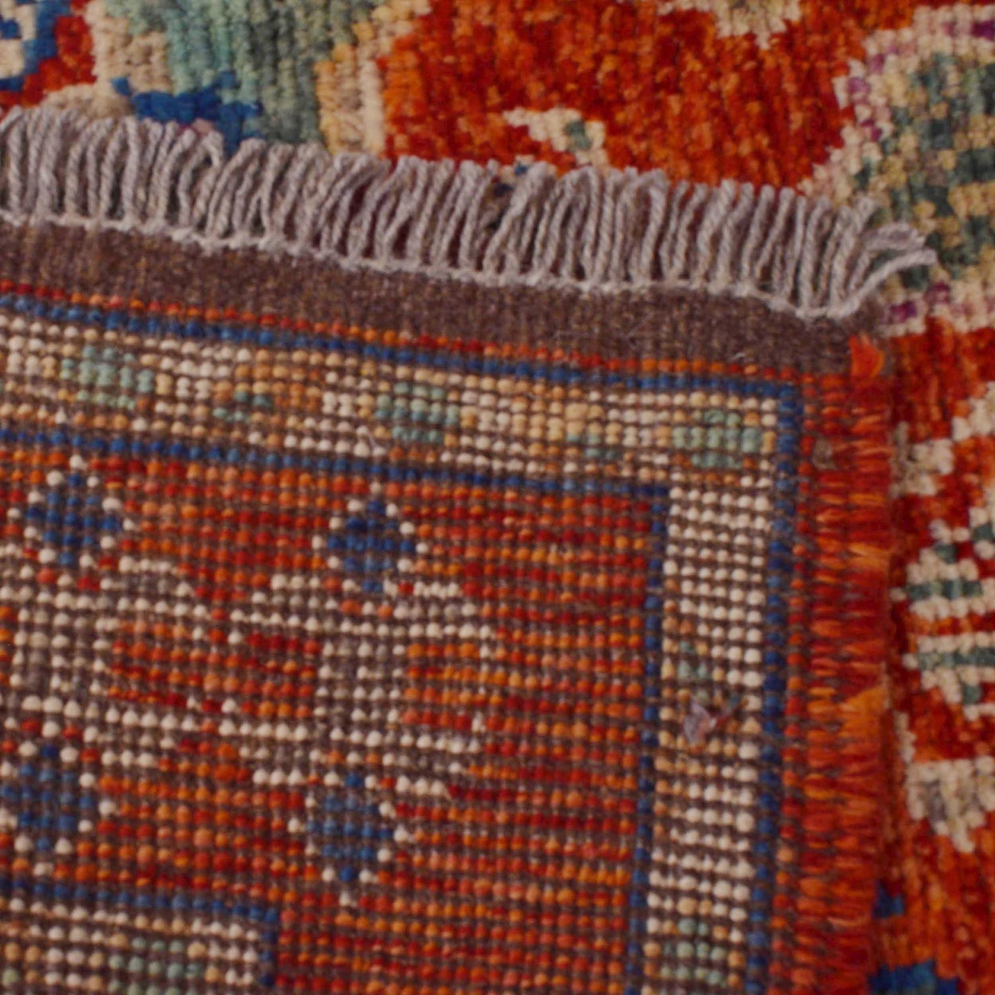Red Mumluk Afghan Hand-knotted (MM-102)