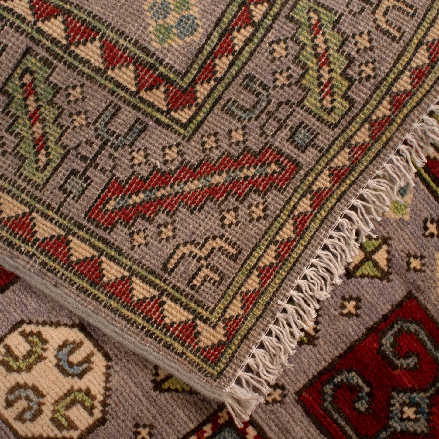 Multi Color Mumluk Afghan Hand-knotted (MM-108)