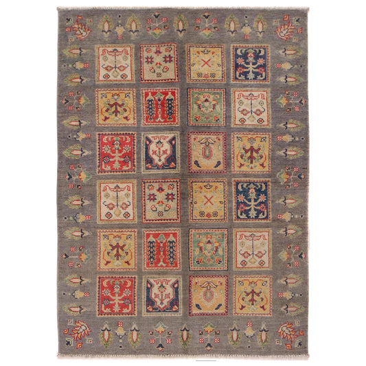 Multi Color Bakhtiar Persian Hand-Knotted Rug (BR-680)