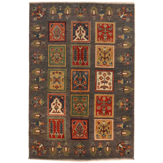 Blue  Bakhtiar Persian Hand-Knotted Rug (BR-681)