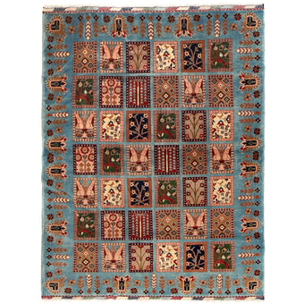 compare product Blue  Bakhtiar Persian Hand-Knotted Rug (BR-683)