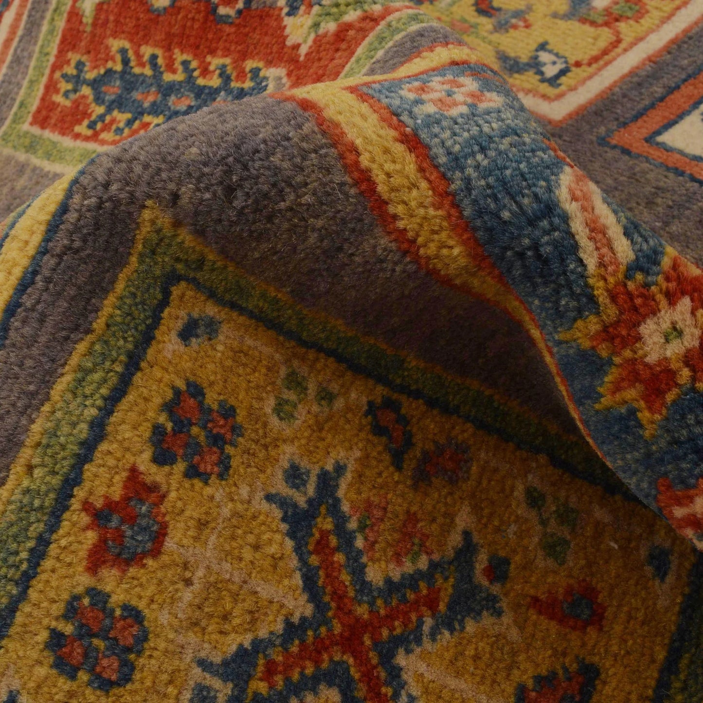 Blue  Bakhtiar Persian Hand-Knotted Rug (BR-681)
