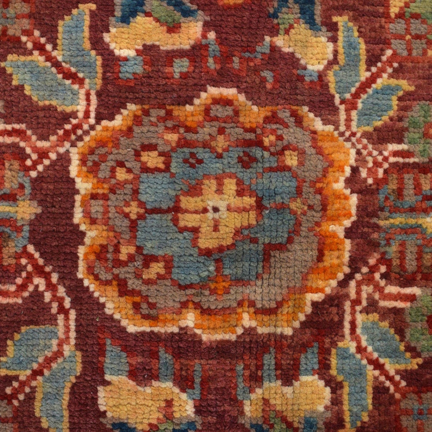 Red  Bakhtiar Persian Hand-Knotted Rug (BR-682)