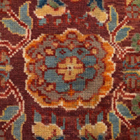 Red  Bakhtiar Persian Hand-Knotted Rug (BR-682)