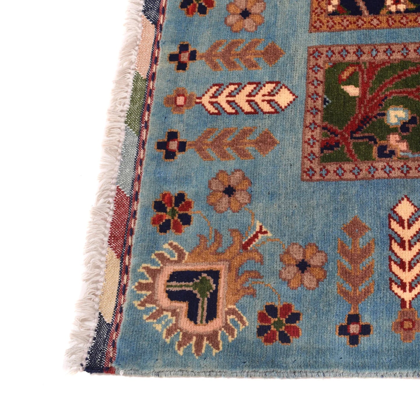 Blue  Bakhtiar Persian Hand-Knotted Rug (BR-683)