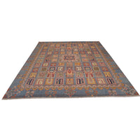 Blue  Bakhtiar Persian Hand-Knotted Rug (BR-684)