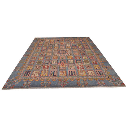 Blue  Bakhtiar Persian Hand-Knotted Rug (BR-684)