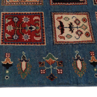 Blue  Bakhtiar Persian Hand-Knotted Rug (BR-686)