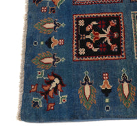 Blue  Bakhtiar Persian Hand-Knotted Rug (BR-686)