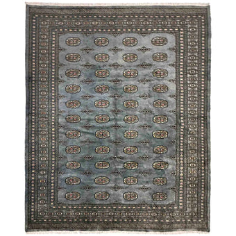compare product Grey Bokhara Afghan Hand-Knotted Rug (BB-1502)