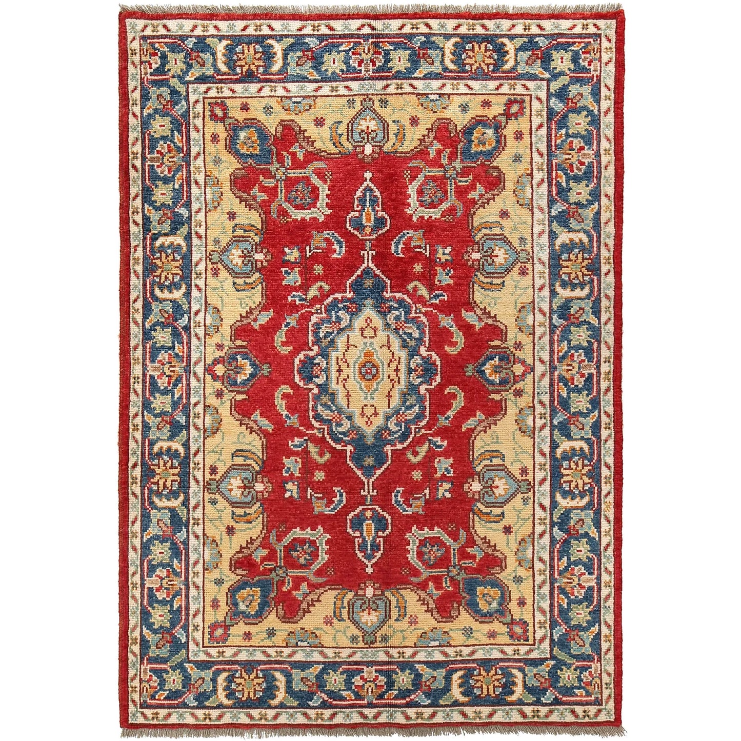 Multi Color Heriz Hand-Knotted Persian Rug  (HZ-801)