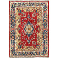 Multi Color Heriz Hand-Knotted Persian Rug  (HZ-801)
