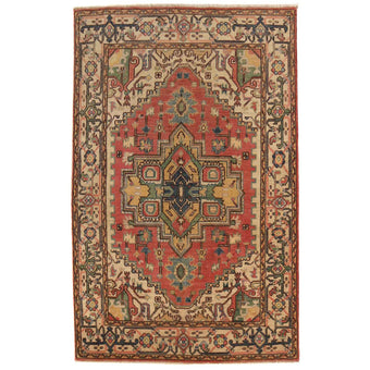 compare product Multi Color Heriz Hand-Knotted Persian Rug (HZ-811)