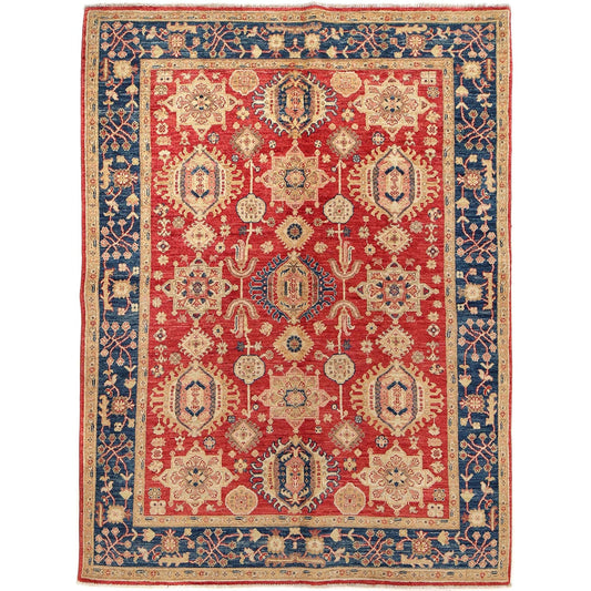 Multi Color Heriz Hand-Knotted Persian Rug (HZ-813)