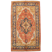 Multi Color Heriz Hand-Knotted Persian Rug (HZ-822)