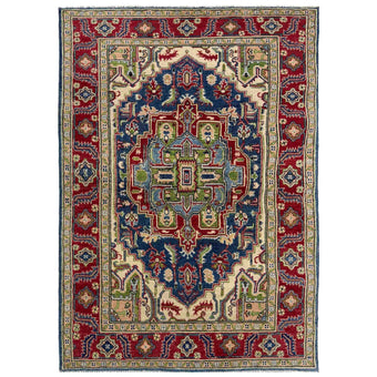 compare product Multi Color Heriz Hand-Knotted Persian Rug (HZ-827)