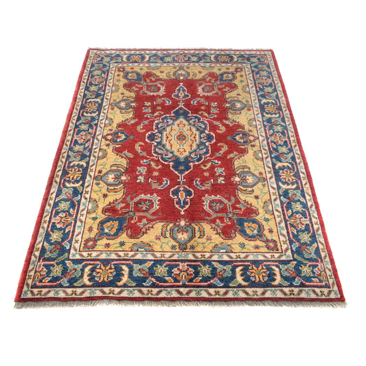Multicolor Heriz Hand-Knotted Persian Rug  (HZ-801)