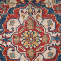 Red Heriz Hand-Knotted Persian Rug (HZ-803)