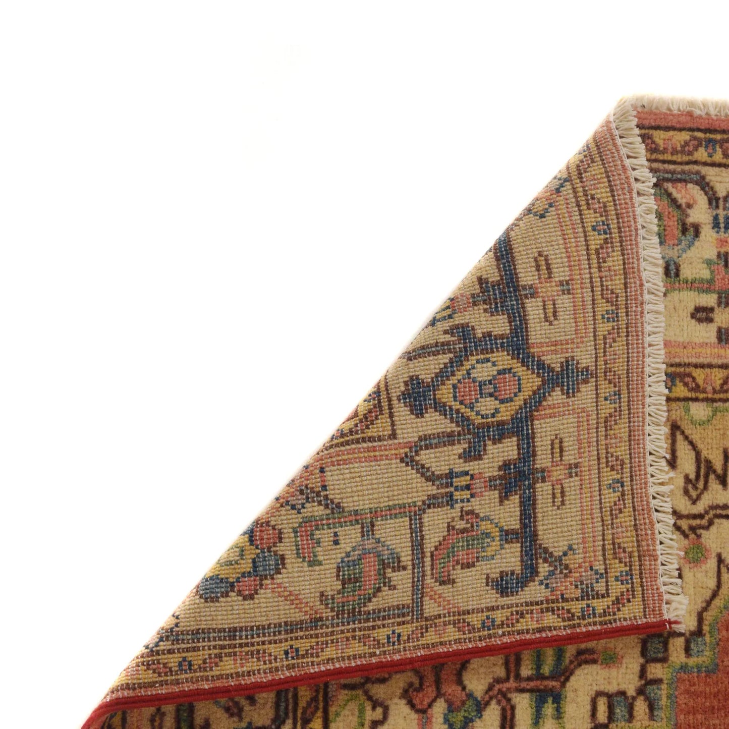 Multi Color Heriz Hand-Knotted Persian Rug (HZ-811)