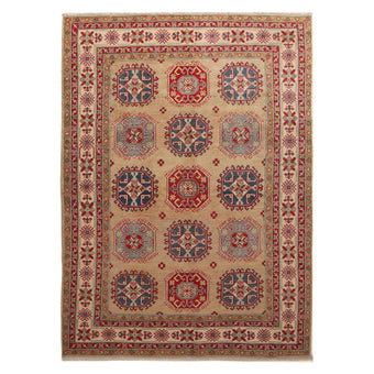 compare product Ivory  Oriental Kazak Afghan Hand-knotted Rug (KK-216)