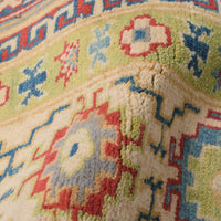 Grey Oriental Kazak Afghan Hand-knotted Rug (KK-206)