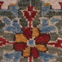 Blue  Oriental Kazak Afghan Hand-knotted Rug (KK-211)