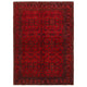 Red Khal Mohammadi Afghan Hand-knotted Rug (KM-412)
