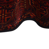 Red Khal Mohammadi Afghan Hand-knotted Runner (KM-415)