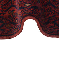 Red Khal Mohammadi Afghan Hand-knotted Rug (KM-427)