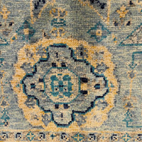 Blue Mumluk Afghan Hand-knotted (MM-101)