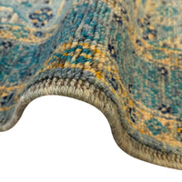 Blue Mumluk Afghan Hand-knotted (MM-101)