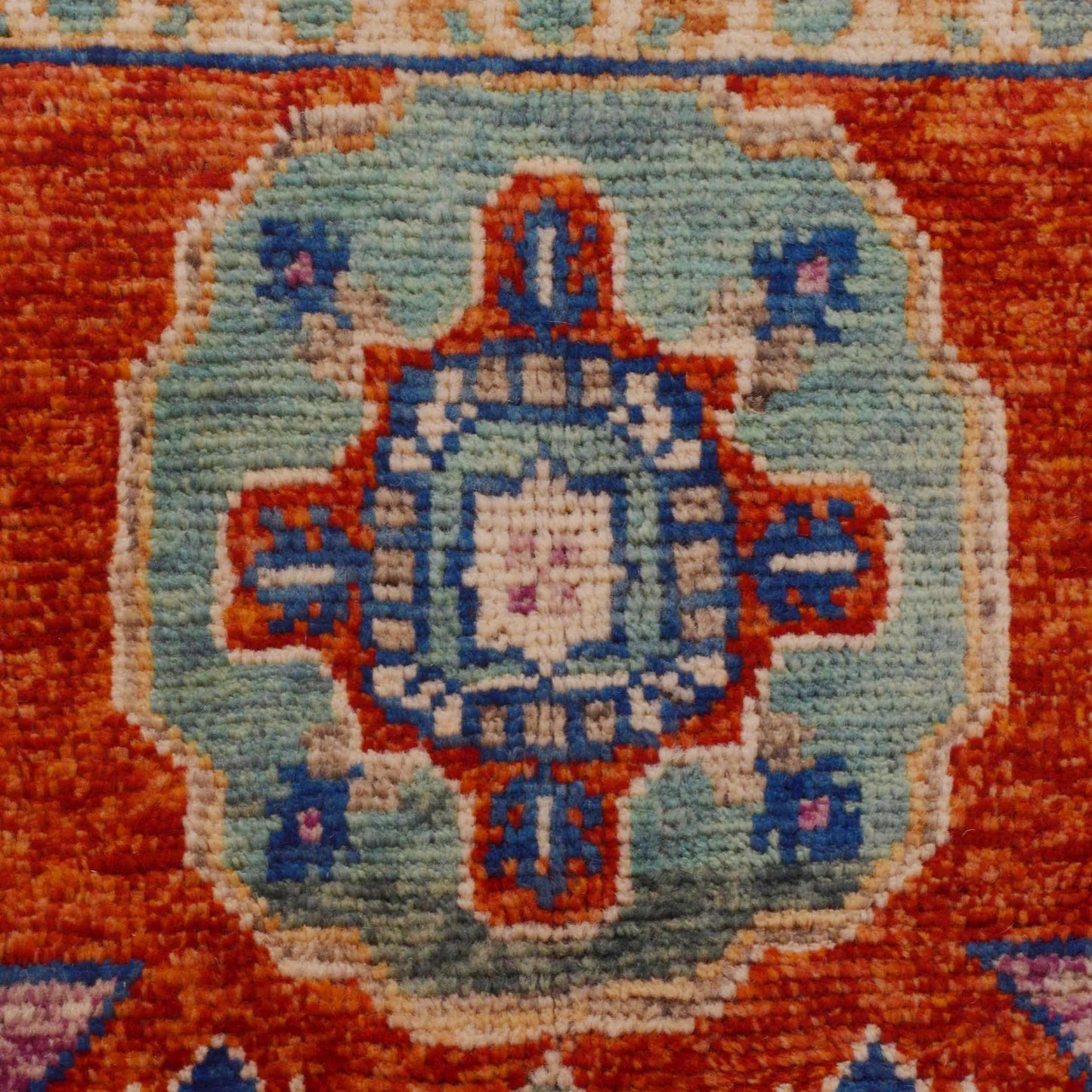 Red Mumluk Afghan Hand-knotted (MM-102)