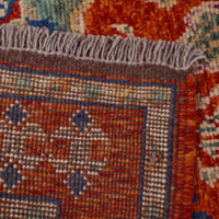 Red Mumluk Afghan Hand-knotted (MM-102)