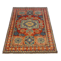 Multi Color Mumluk Afghan Hand-knotted (MM-103)