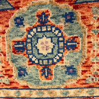 Multi Color Mumluk Afghan Hand-knotted (MM-103)