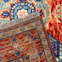 Multi Color Mumluk Afghan Hand-knotted (MM-103)