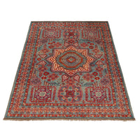 Blue Mumluk Afghan Hand-knotted (MM-104)