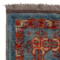 Blue Mumluk Afghan Hand-knotted (MM-104)