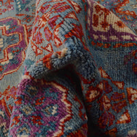 Blue Mumluk Afghan Hand-knotted (MM-104)