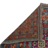 Blue Mumluk Afghan Hand-knotted (MM-104)