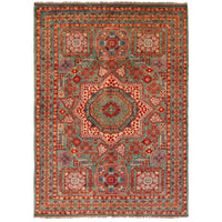 Multi Color Mumluk Afghan Hand-knotted (MM-105)