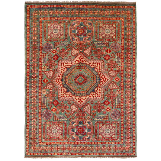 Multi Color Mumluk Afghan Hand-knotted (MM-105)