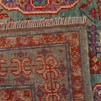 Multi Color Mumluk Afghan Hand-knotted (MM-105)