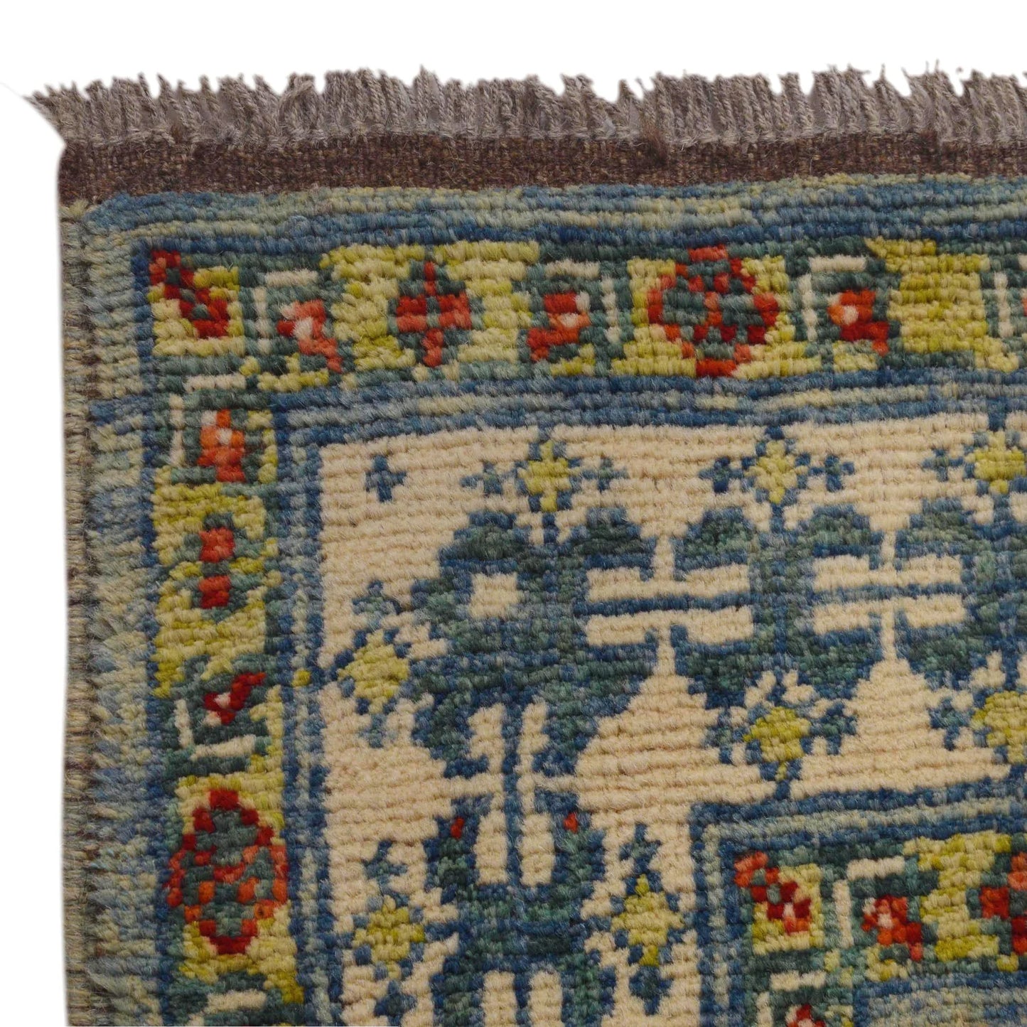 Blue Mumluk Afghan Hand-knotted (MM-106)