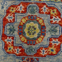 Blue Mumluk Afghan Hand-knotted (MM-106)