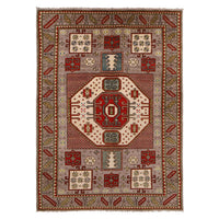Multi Color Mumluk Afghan Hand-knotted (MM-108)