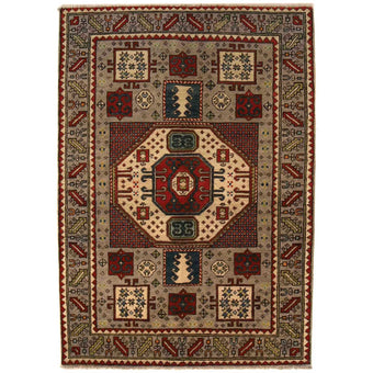 compare product Multi Color Mumluk Afghan Hand-knotted (MM-109)