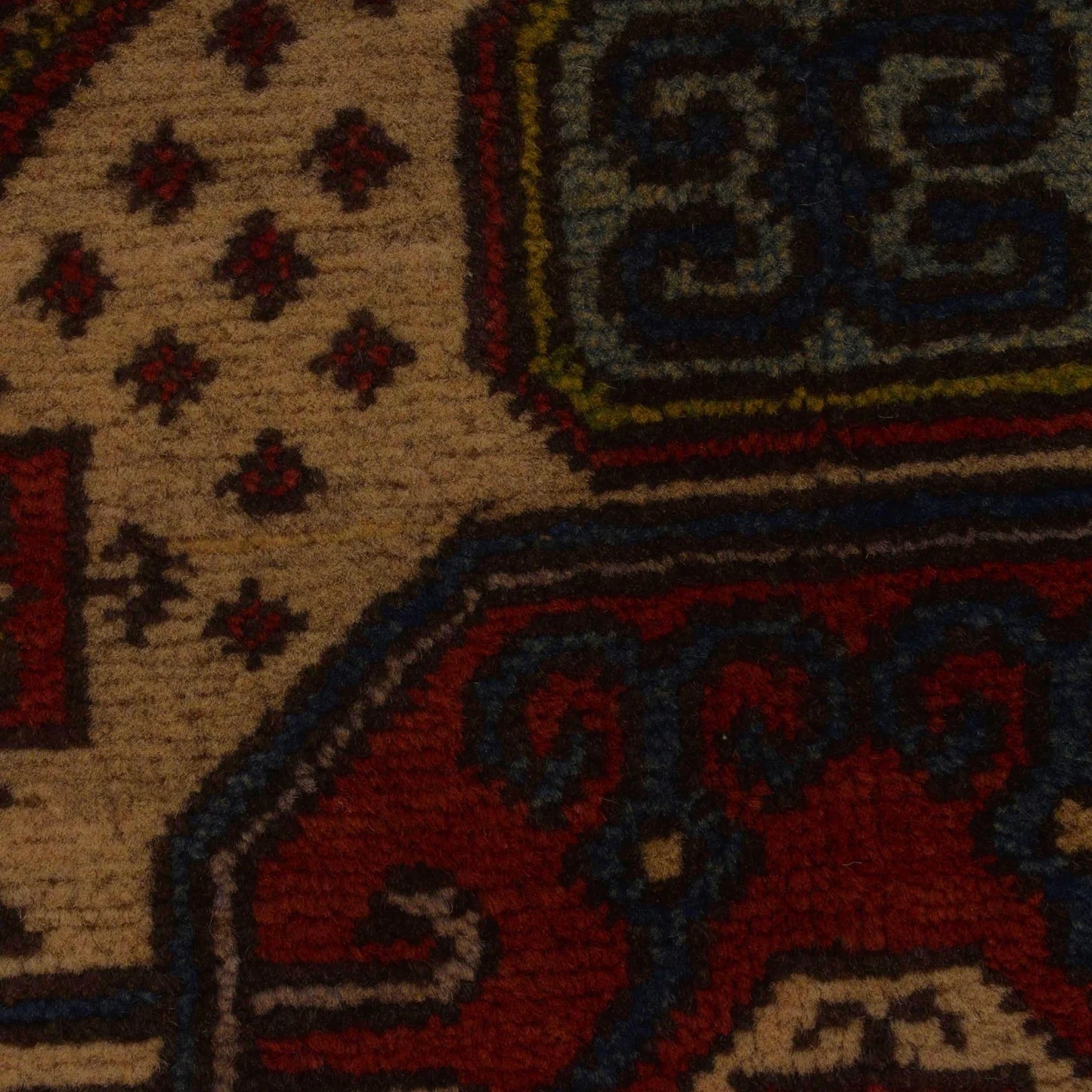 Multi Color Mumluk Afghan Hand-knotted (MM-109)