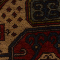 Multi Color Mumluk Afghan Hand-knotted (MM-109)